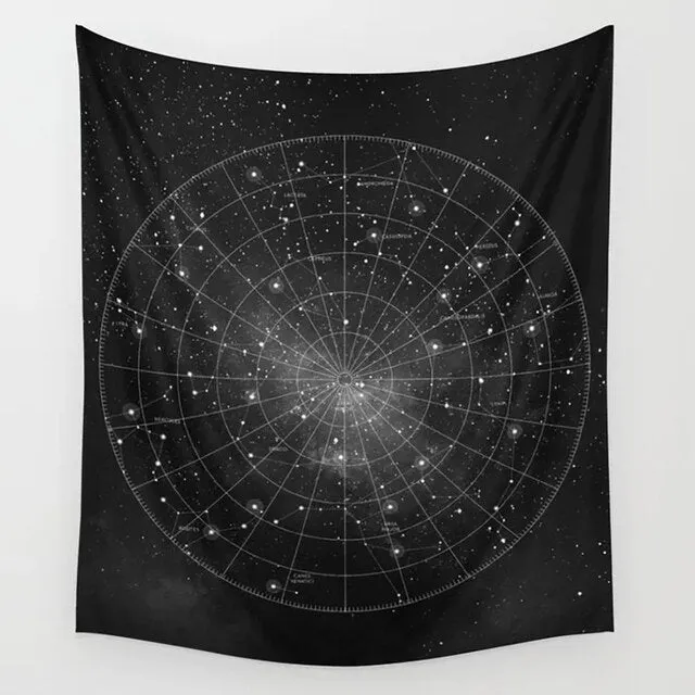 Tarot Tapestry Boho Tapestry Wall Hanging Moon Phase Magic Hand Tapestries Bedroom Decor Bedspread Cover Sun Moon Wall Decor