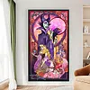 Glass Painting Villain-14CT Stamped Cross Stitch 40*70cm/15.75*27.56in(Big Size)