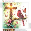 Diamond Painting-DIY Crystal Rhinestone Cardinal