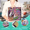 (Pre-Framed)Horse-Special Shape Diamond Painting Kit(29x29cm)