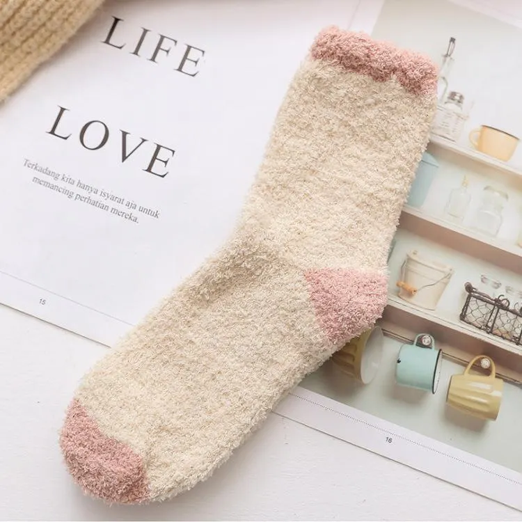 Color Matching Floor Socks