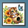 Diamond Painting-DIY Full Round Drill Tiger