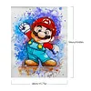 Watercolor Mario-Paint by Numbers Acrylic Painting 40*50CM(Watercolor)(HOT)