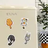 5Pcs Diamond Painting Refrigerator Magnets Diamond Art Kits for Adults (Cat B)