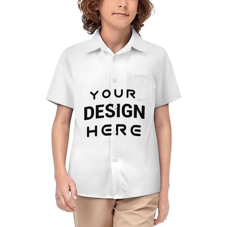 Personalized Design Children's Short Sleeved Shirt