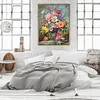 (Multi-Syle)Flower-Paint by Numbers Acrylic Painting(Multi-Size)