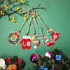 Christmas Diamond Painting Tree Pendant