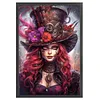 Punk Girl-11CT Stamped Cross Stitch 40*60cm