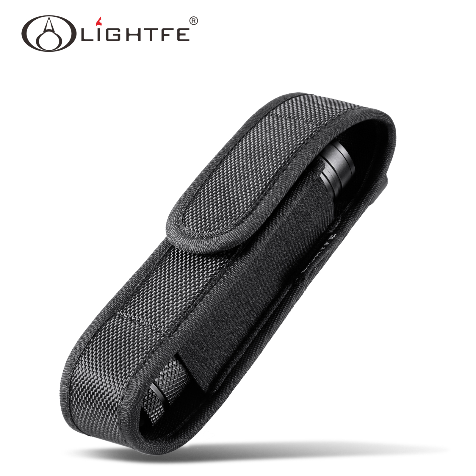 10-Piece Set Flashlight Holster Tactical Flashlight Holster Suitable for flashlights  Adjustable Thick and Durable Flashlight Pouch (10-Pack) LIGHTFE GING