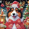 (US Local)4pack Xmas Animal-Special Shaped Diamond Painting Kit(30x30cm)