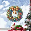 Diamond Painting Acrylic Christmas Garland Pendant Home Decorations