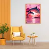 Dolphin-Full Square Diamond Painting