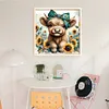 Highland Cow-11CT Stamped Cross Stitch Kit(40x40cm)