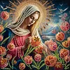 Diamond Painting-DIY Crystal Rhinestone Our Lady