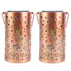 Solar Lanterns Outdoor Waterproof Gift for Moms Women Mother Grandma Hanging Decorativ Solar Lights for Yard Patio Porch Balcony Garden Decor