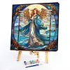 Madonna Fairy Glass Painting-Paint by Numbers Acrylic Painting 50*50CM