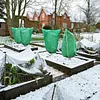 Plant Covers with Drawstring Winter Frost Cloth Bags Wraps for Outdoor Garden