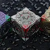 Dragon Cthulhu Skull 7 in 1 Cube 6 Sides Rotating DND Metal Dice