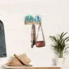 (US Local)Marine Animal DIY Diamond Painting Hanging Hook No Hole Punching Wall Decoration