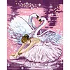 Swan Dance - 9CT Full Beaded Cross Stitch Kit(43x54cm)