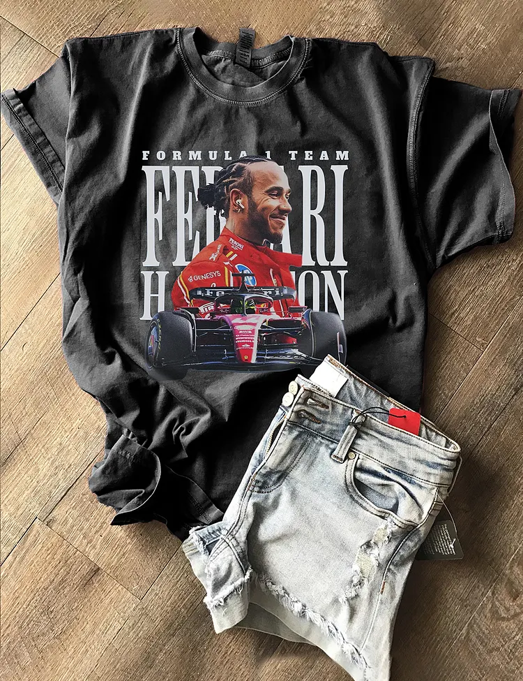 Women's F1 Lewis Hamilton Formula One T-Shirt