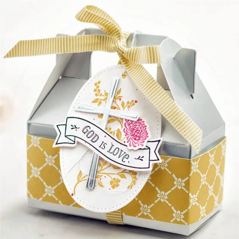 Cross Hope Dies Metal Cutting Dies Stencils For Card Making Decorative Embossing Suit Paper Cards Stamp DIY