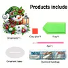 Christmas Snowman Diamond Painting Desktop Table Decor Ornaments Kit