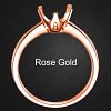 AUAOJEWEL 1.5Carat Asscher Cut Moissanite Wedding Ring 925 Sterling Silver Real Gold 18K 9K Original Jewellery Friendship Gifts