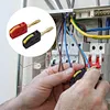 10Pcs 4mm Self-Locking Banana Plug Solder-Free 32A Gold-Plated Banana Connector