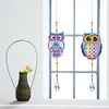 2pcs Crystal Light Catcher Diamond Painting Owl Suncatcher Hanging Kits