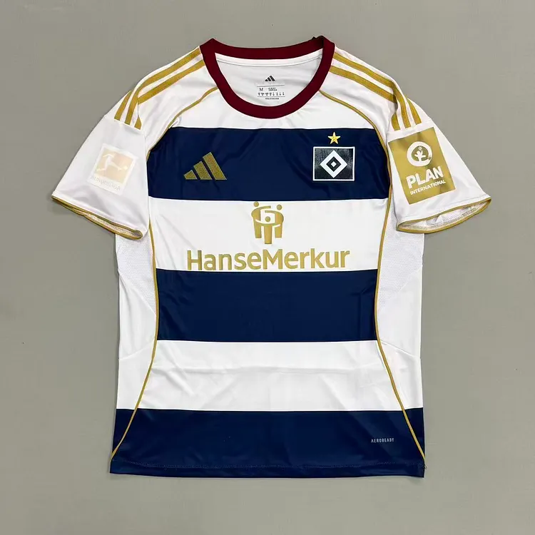 【S~5XL】Hamburg 25/26 "1887 Bundesliga Games" Special Edition Jersey