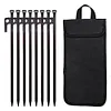 4/8Pcs Tent Stakes Beach Tent Pegs Heavy Duty Ground Anchors for Outdoor Camping
