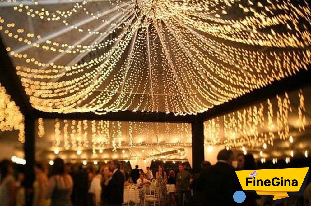 New 8 Modes Christmas Fairy Light Outdoor Waterproof AC 220V/110V 50M/20M/10M 500/200/100LED Fairy LED String Light Chirstmas String Garland For Xmas Wedding Christmas Party Holiday