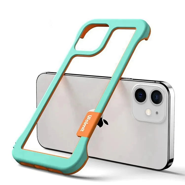 Soft Silicone Frame Case For iPhone