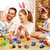 12/20 Pack Colorful Easter Egg Fillers Presents for Girls Boys Kids Toddlers