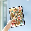 Flower Cross 5D Diamond Painting Notebook Diamond Art Diary Book Kit
