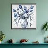 (US Local)Paint By Numbers Kit On Canvas DIY Oil Art Vase Picture Home Decor40x40cm