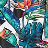 XXXL Plus Size Swimwear Women Flounce Green Leaf Print One Piece Swimsuit Large Size Bathing Suit One-Piece Beach Wear Bodysuit