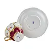 European Coffee Cup, B-Form Palace Relief, Gold Painting, Heavy Industry, Red Wine Tea Set Plate