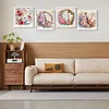 (US Local)4Pack Flower-Special Shaped Diamond Painting Kit(30x30cm)