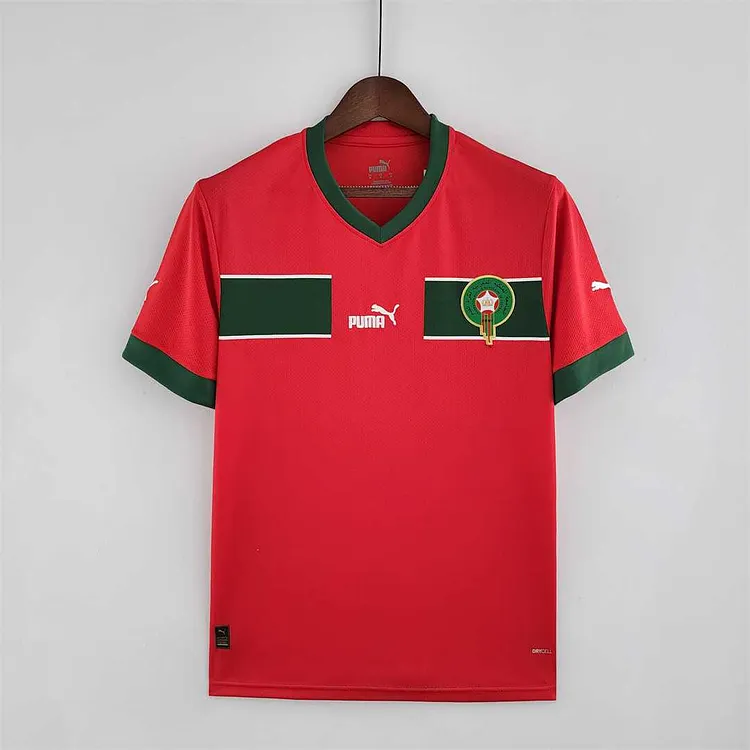 Morocco 2022 Home Football Jersey