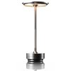 Lampe de table m&eacute;tallique sans fil 