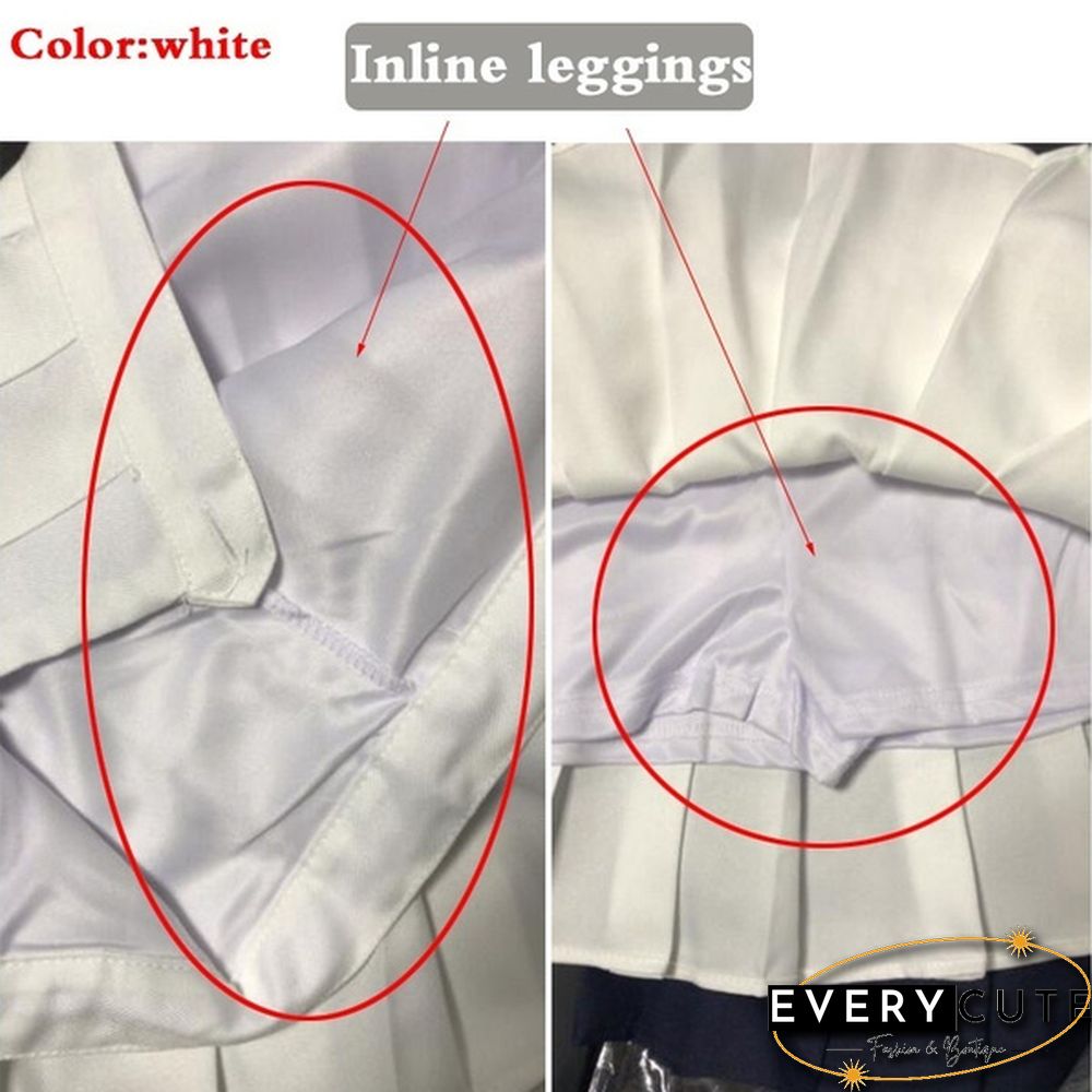 Women Fashion Summer High Waist Pleated Skirt Wind Cosplay Skirt