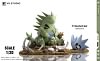 1/20 Scale World Zukan Evolution of Tyranitar Set - Pokemon Resin Statue - VS Studio