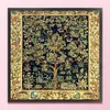 Flowers And Grass - 11CT Stamped Cross Stitch 50*50cm/19.69*19.69in