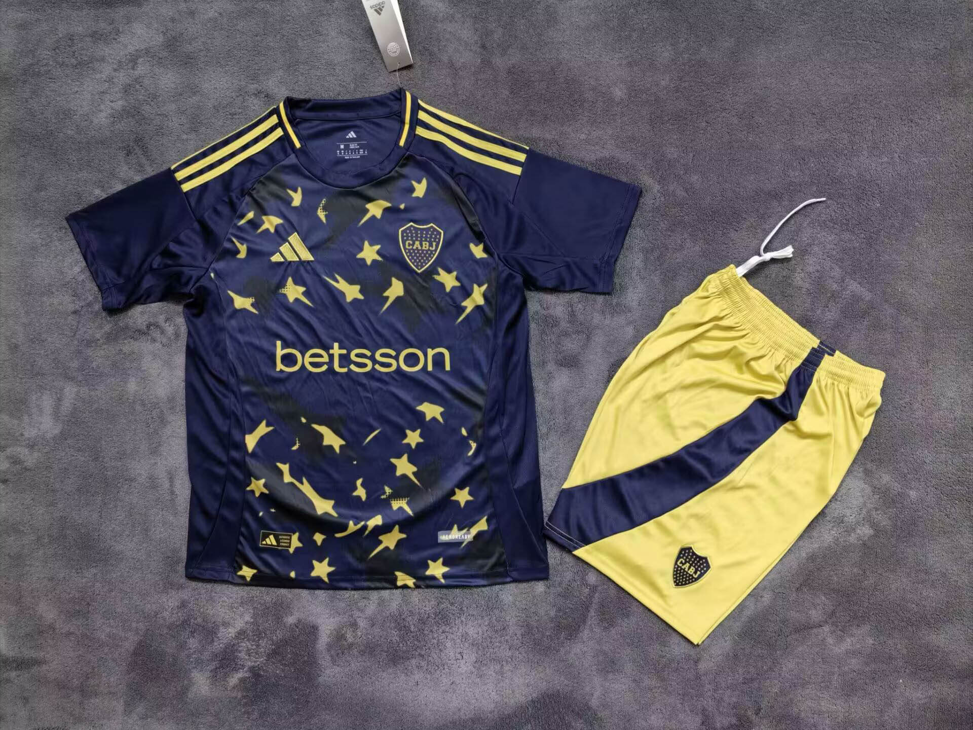 2025-2026 KIDS Boca Juniors Third Away Football Shirt 1:1 Thai Quality Maxi Kit