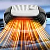 Car Heater 12/24V 120W Portable Electric Heating Fan Defogger Defroster Demister