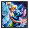 Elf And Stitch - 11CT Stamped Cross Stitch - 40*40cm - Disney