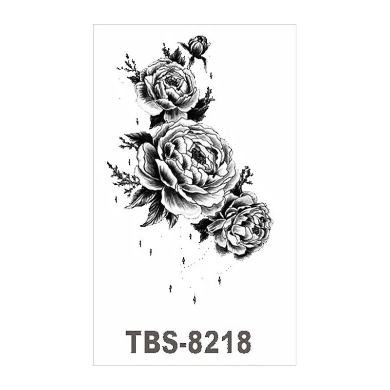 Waterproof Temporary Tattoo Stickers Wolf Fox Tattoo Chest Stickers Leg Arm Tatoo Man Woman Fake Tattoo Art Fashion Body Jewelry