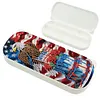 (US Local)Diamond Painting Storage Box Independence Day Wooden Jewelry Case Pencil Box for Art Crafts
